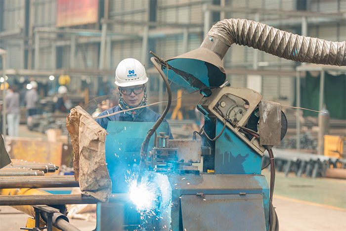 韶关网架自动化焊接