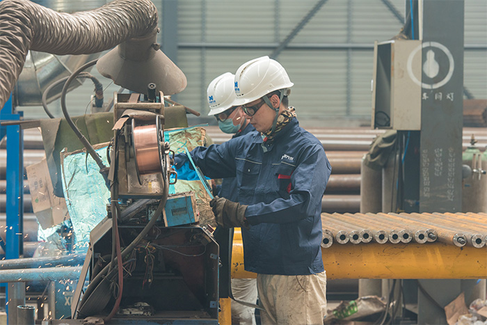 韶关网架自动化焊接